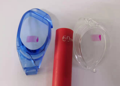 泳鏡鏡面等離子清洗機處理后達因值提升-普樂斯